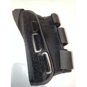 R Breg Wrist Pro with Thumb Spica Size M Excellent Black Memory Foam